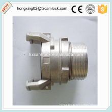 Aluminum guillemin coupling male with latch